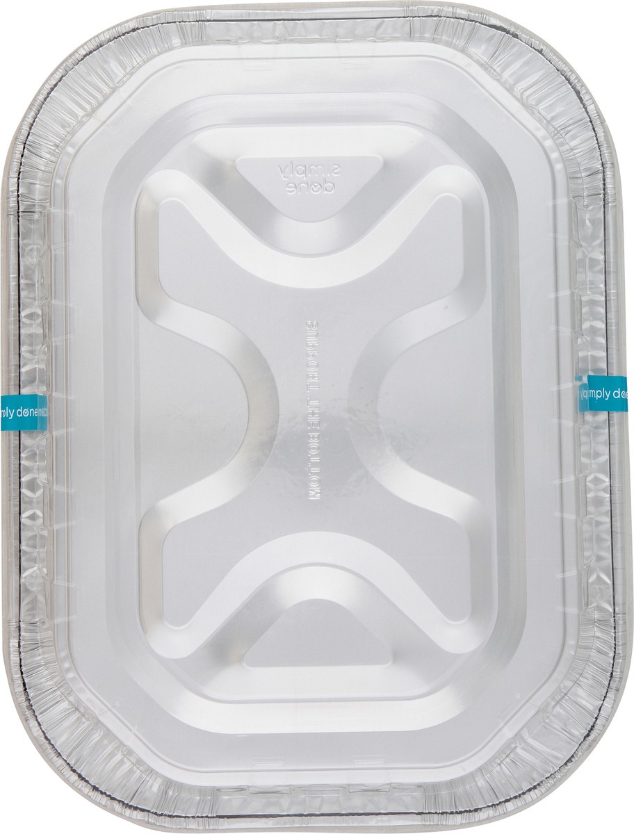 slide 9 of 9, Simply Done with Built-In Rack Roasting Pan with Lid 1 ea, 1 ct