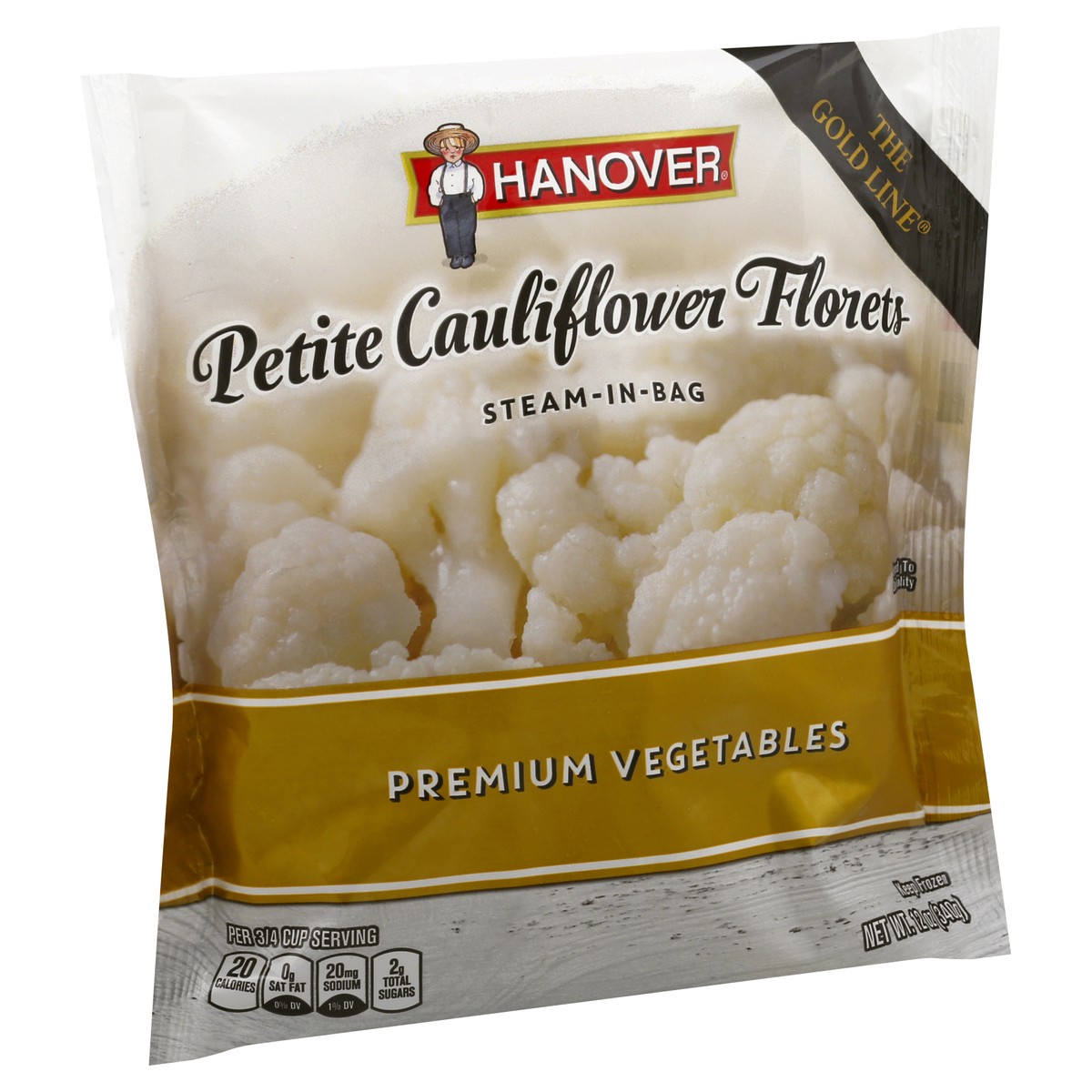slide 12 of 13, Hanover Petite Premium Vegetables Steam-In-Bag Cauliflower Florets 12 oz, 12 oz