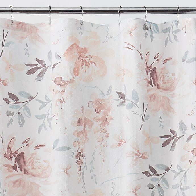 slide 2 of 2, Croscill Liana Shower Curtain - Pink, 72 in x 72 in