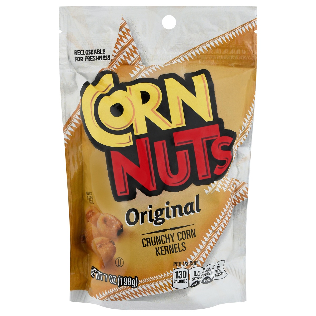 slide 1 of 4, Corn Nuts Original Crunchy Corn Kernels Bag, 