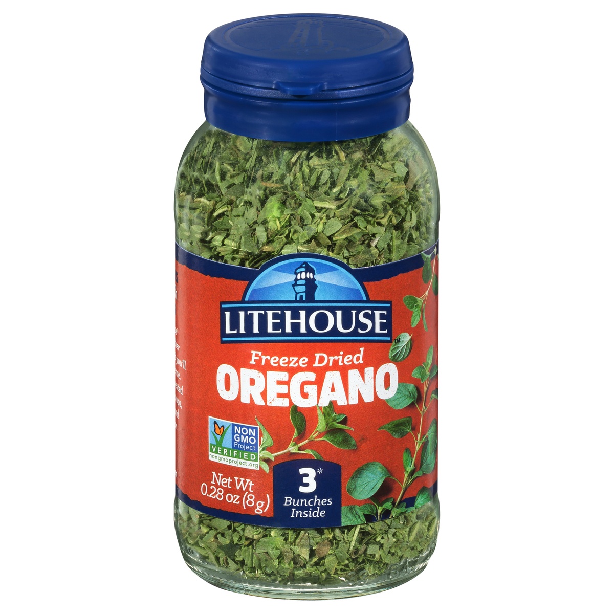 slide 1 of 8, Litehouse Dried Oregano, 0.28 oz