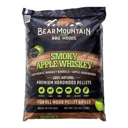 Bear Mountain Smoky Apple Whiskey Hardwood Pellets