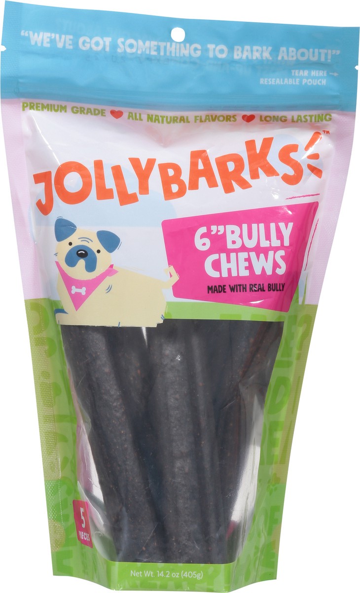 slide 15 of 15, JollyBarks 6 Inches Bully Chews 5 ea, 5 ct