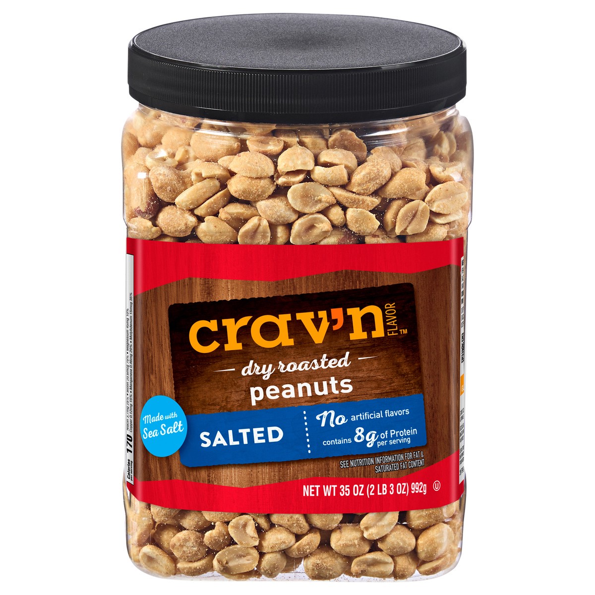 slide 4 of 4, Crav'n Pnut Rstd Sltd, 35 oz