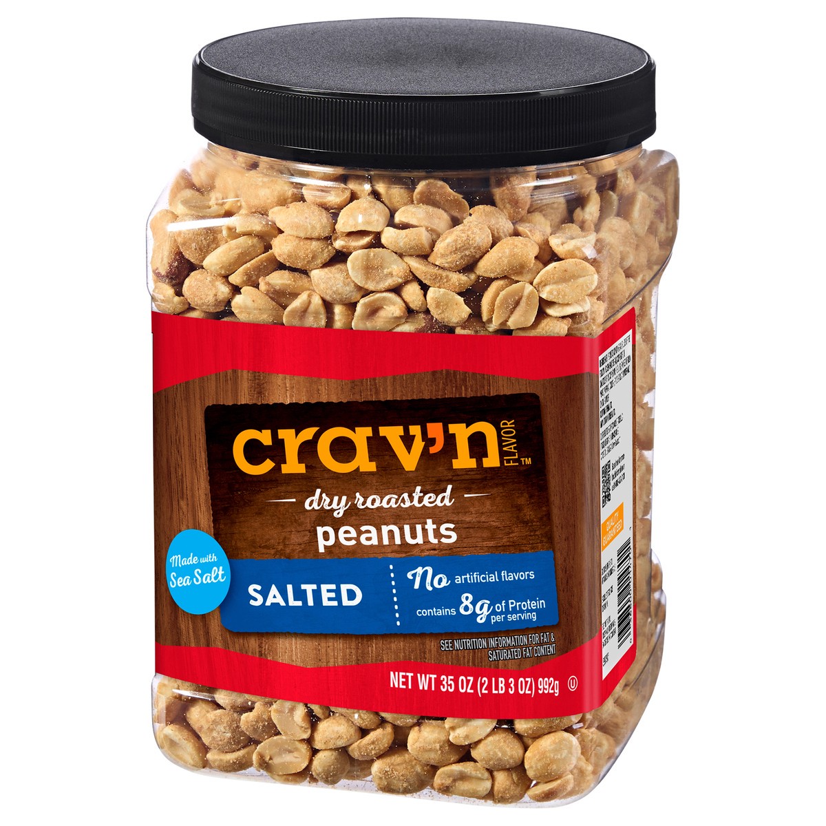 slide 3 of 4, Crav'n Pnut Rstd Sltd, 35 oz