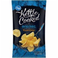 slide 1 of 6, Kroger Kettle Cooked Original Potato Chips, 8 oz