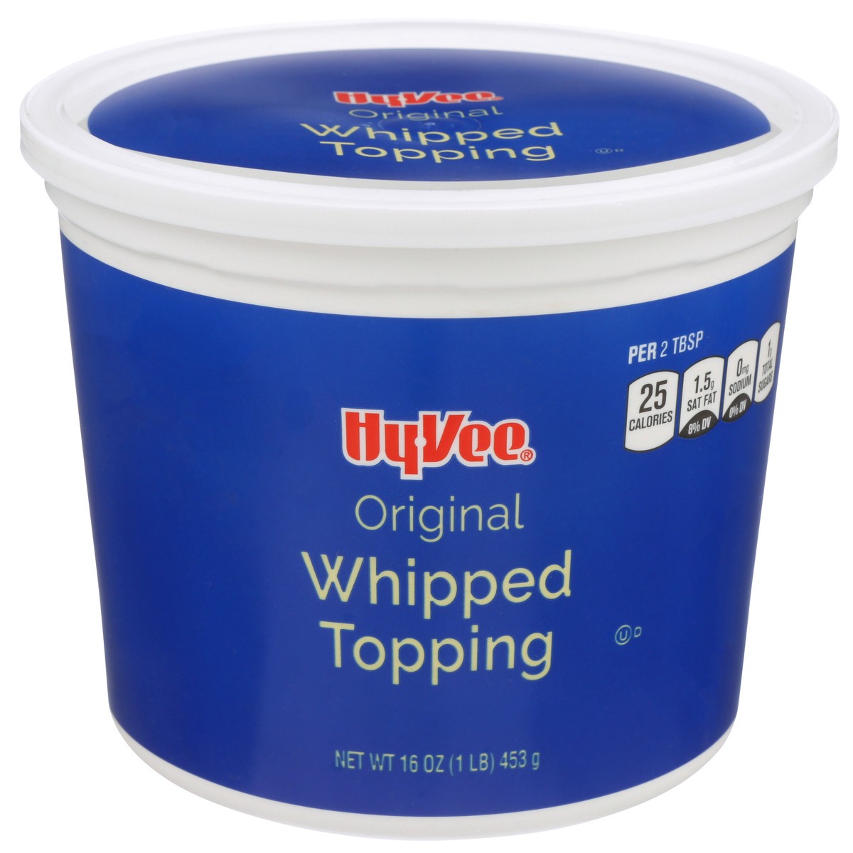 slide 1 of 8, Hy-vee Original Whipped Topping, 16 oz