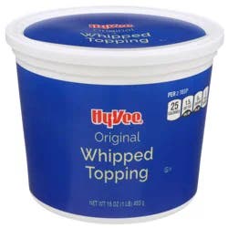 Hy-vee Original Whipped Topping
