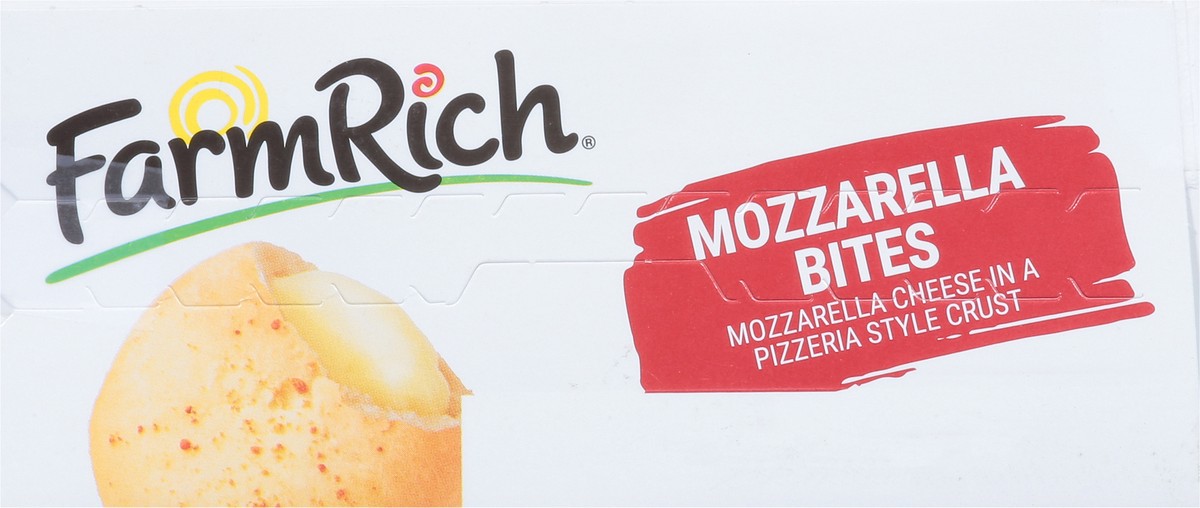 slide 9 of 9, Farm Rich Mozzarella bites, 15 oz