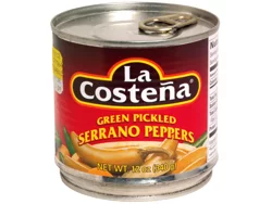 La Costeña Green Pickled Serrano Peppers