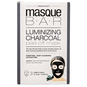 slide 1 of 1, Masque Bar Luminizing Charcoal Peel Off Mask, 1 ct