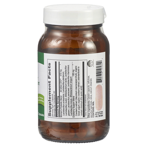 slide 3 of 9, True Goodness Women's Support Probiotic, 60 ct