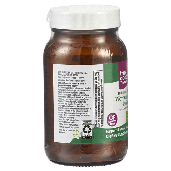 slide 4 of 9, True Goodness Women's Support Probiotic, 60 ct