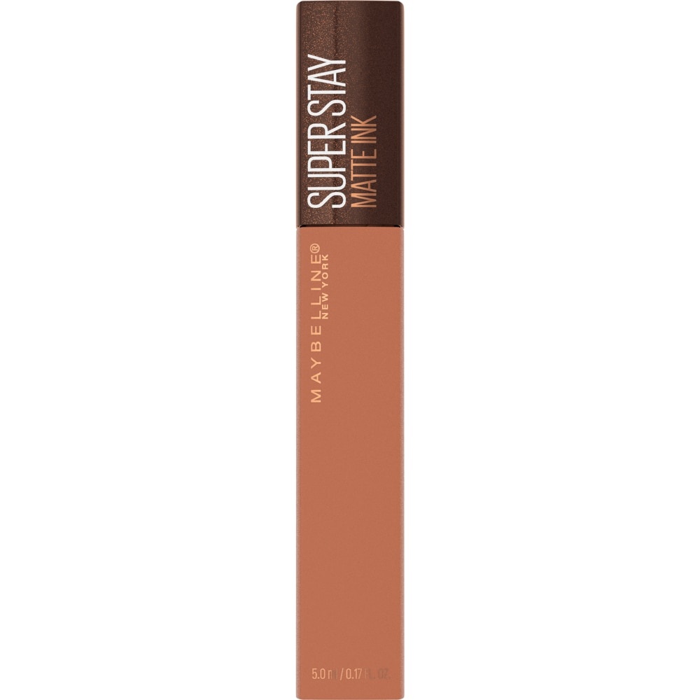 slide 1 of 1, Maybelline Superstay Matte Ink Liquid Lipstick, Coffee Edition, Chai Genius, 0.17 oz