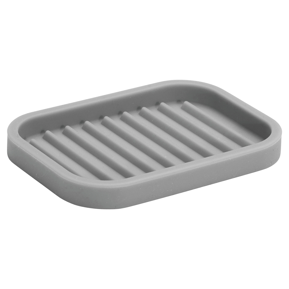 slide 1 of 1, Interdesign Lineo Bar Soap Dish for Bathroom Vanities, Kitchen Sink - Gray, 1 ct