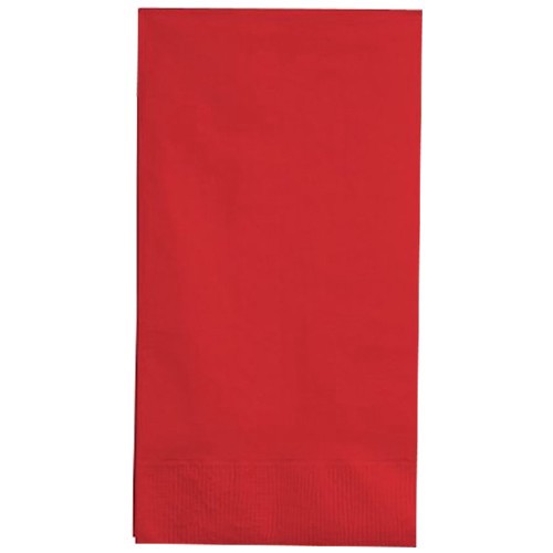slide 1 of 1, 3 Ply Red Paper Dinner Napkin, 25 ct