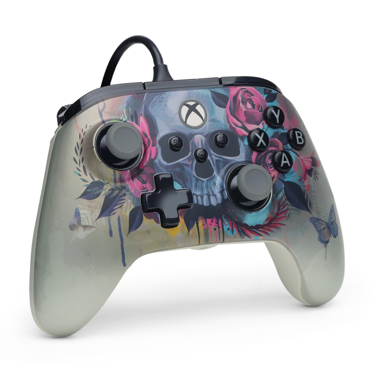 slide 2 of 5, Microsoft PowerA Advantage Plus Wired Controller for Xbox Series X|S - Bloom & Gloom, 1 ct