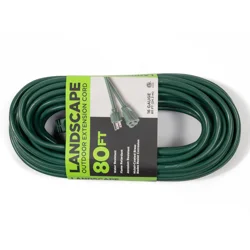 Meijer Outdoor 16/3 Sjtw Extension Cord - Green, 80 Ft