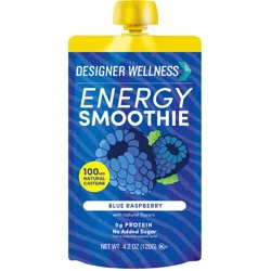 Designer Wellness Energy Smoothie 5g Protein - Blue Raspberry