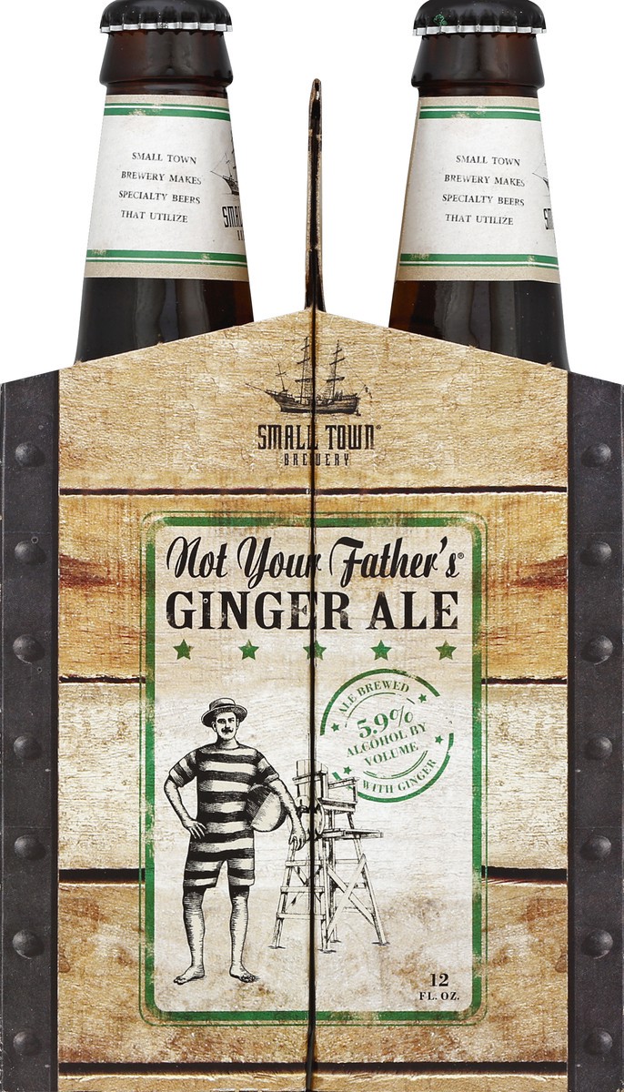 slide 3 of 4, Small Town Brewery Not Your Father's Gingle Ale, 6 ct; 12 fl oz