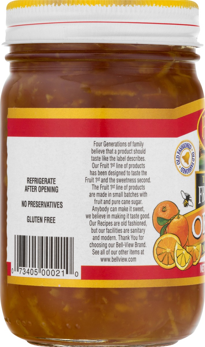slide 2 of 13, Bell-View Taste The Fruit 1st Orange Marmalade 16 oz, 16 oz
