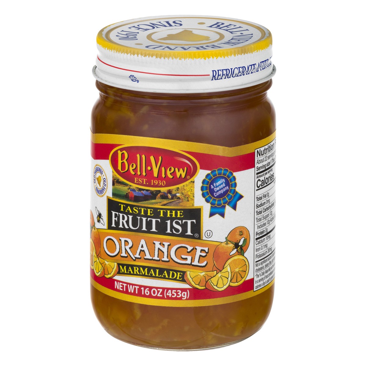 slide 12 of 13, Bell-View Taste The Fruit 1st Orange Marmalade 16 oz, 16 oz