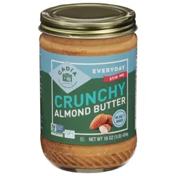 Cadia Crunchy Almond Butter 16 oz