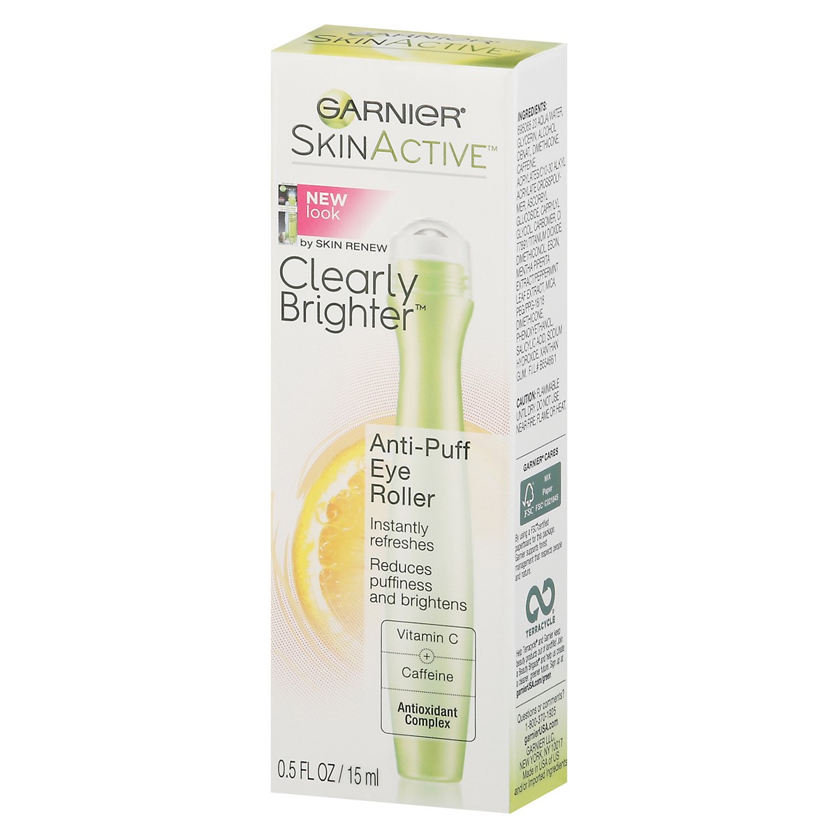 slide 3 of 9, SkinActive Clearly Brighter Anti-Puff Eye Roller 0.5 fl oz, 0.5 fl oz