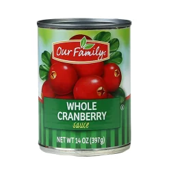 Our Family Whole Cranberry Sauce - 14 oz