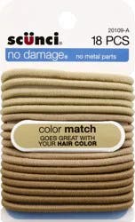 scünciPonytail Holders 18 ct