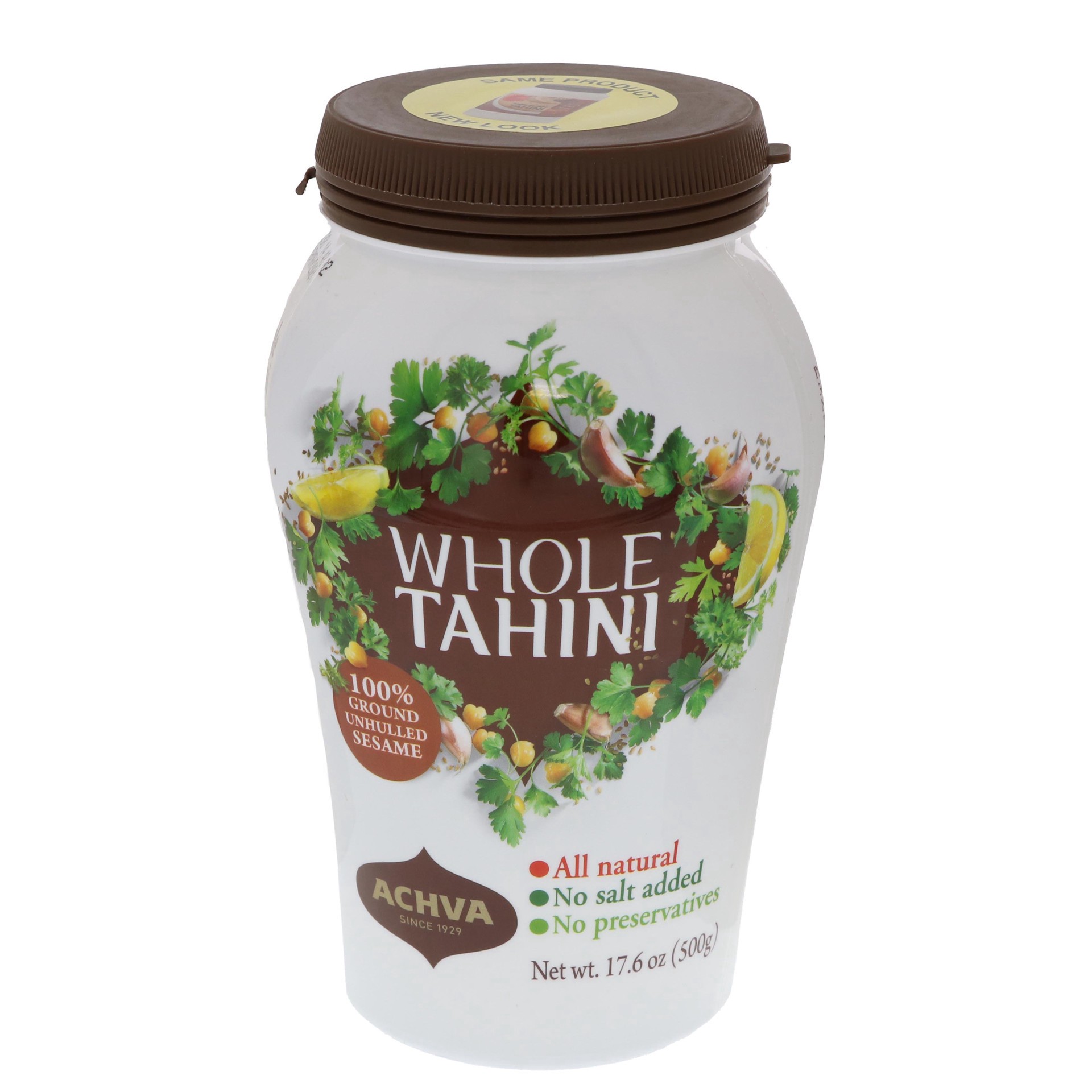 slide 1 of 1, Achva Whole Tahini, 1 ct