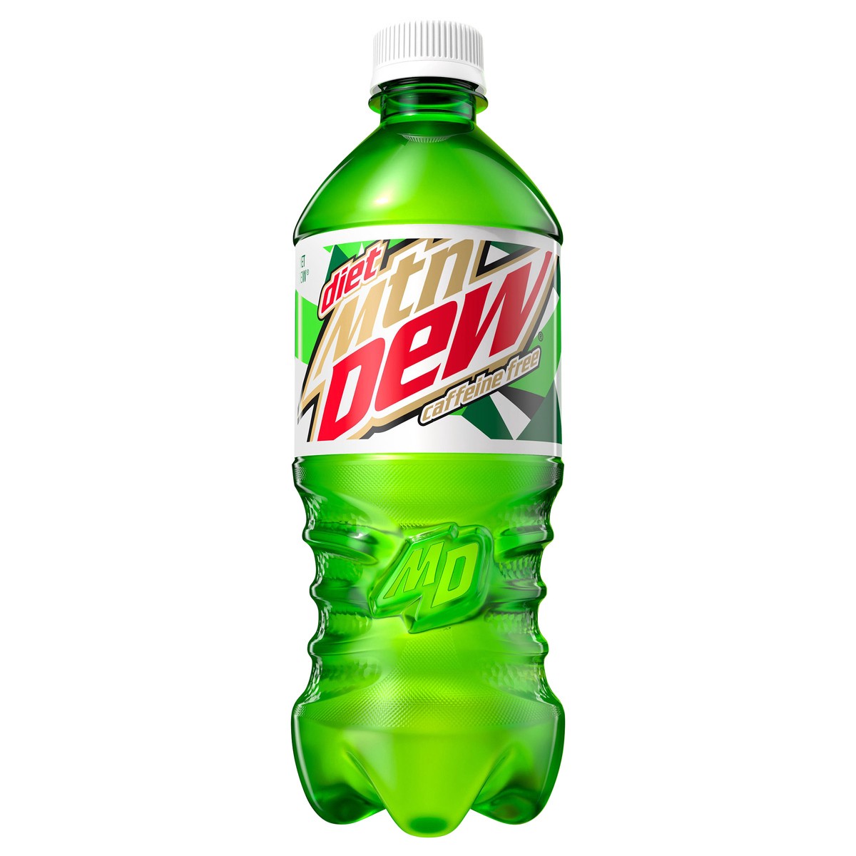 slide 1 of 4, Mountain Dew Diet Caffeine Free Soda Citrus 20 Fl Oz, 20 fl oz