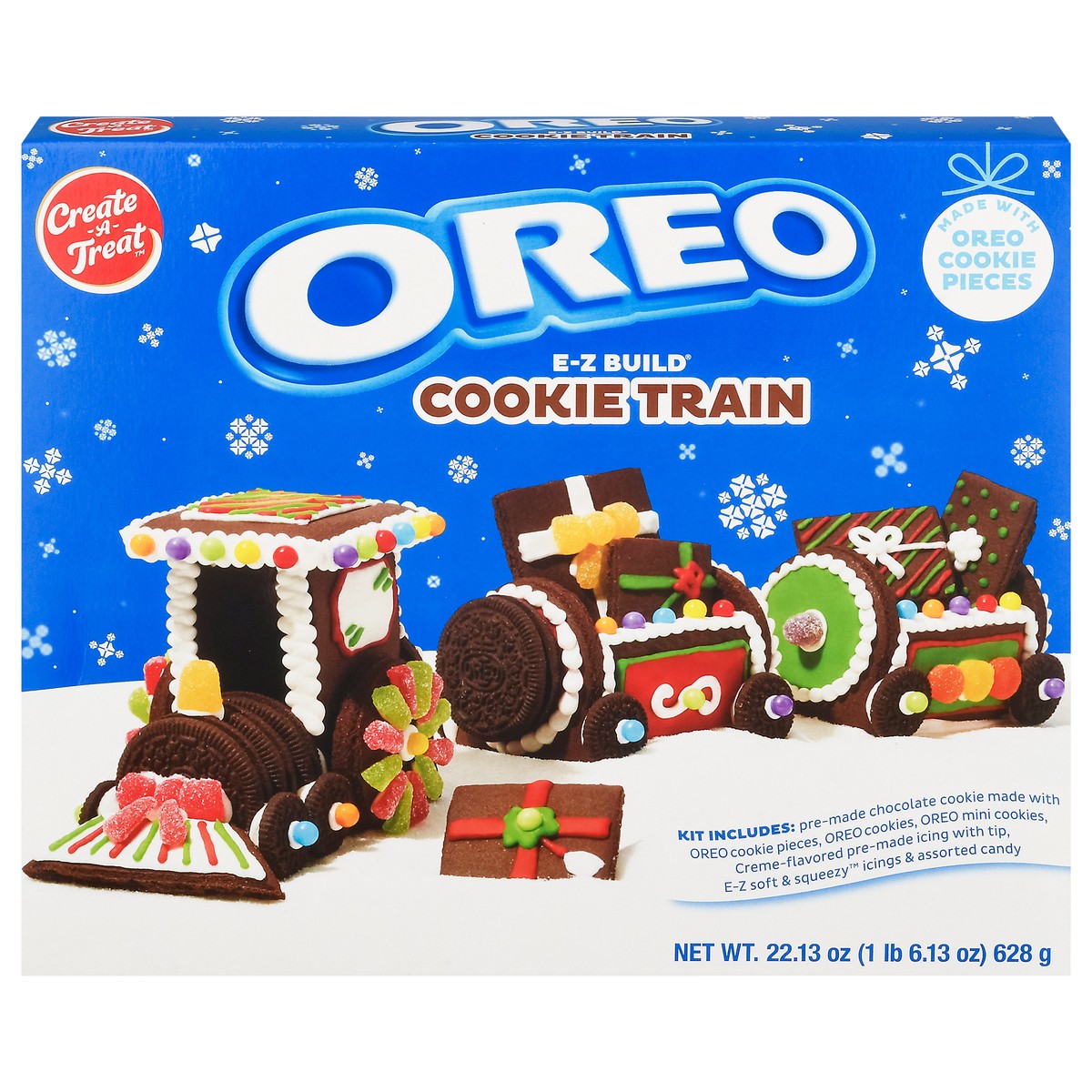 slide 11 of 13, Create A Treat Oreo Cookie Kit Train 22.1 oz, 22.1 oz