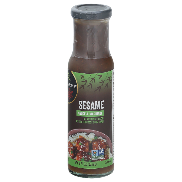 slide 1 of 5, KA-ME Sesame Sauce & Marinade - 8 fl oz, 8 fl oz