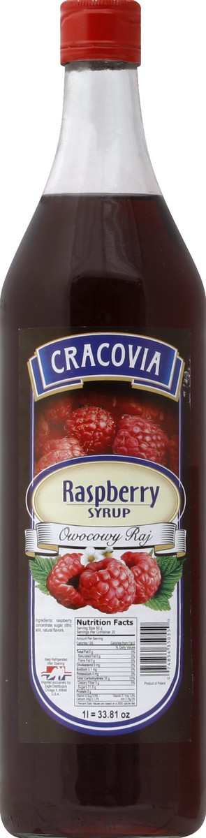 slide 2 of 2, Cracovia Syrup 33.81 oz, 33.81 oz