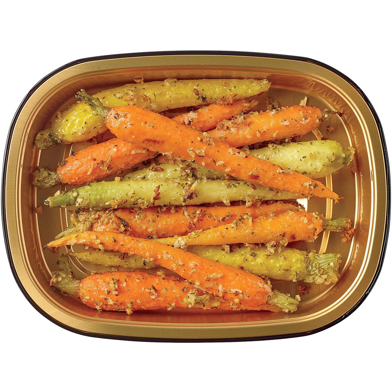 slide 1 of 1, H-E-B Meal Simple Garlic Parmesan Roasted Carrots, 10 oz