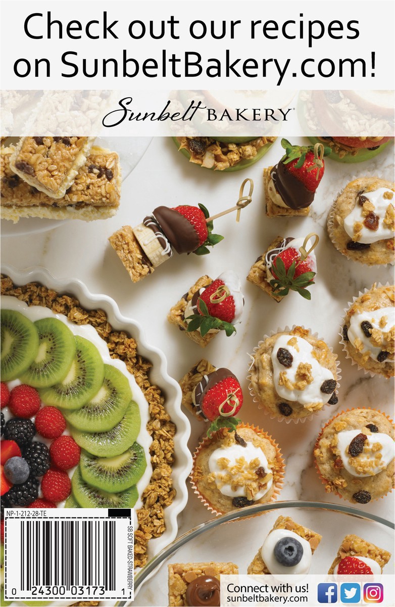 slide 9 of 12, Sunbelt Bakery Soft Baked Bars, Sunbelt Bakery Family Pack Strawberry, 8 ct