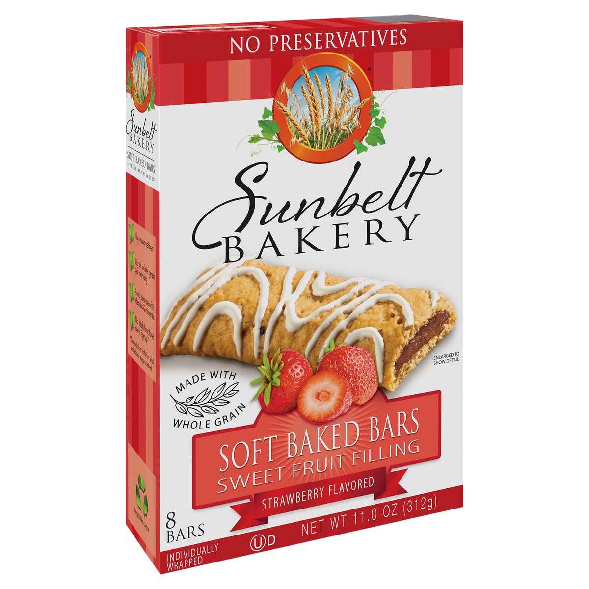 slide 5 of 12, Sunbelt Bakery Soft Baked Bars, Sunbelt Bakery Family Pack Strawberry, 8 ct