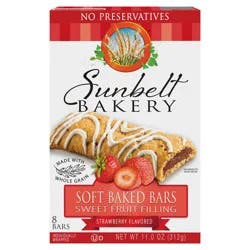 Sunbelt Bakery Strawberry Fruit & Grain Bars