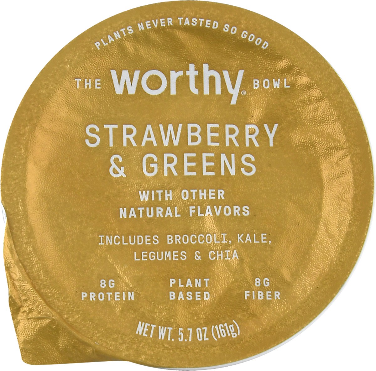 slide 8 of 12, Worthy Strawberry & Greens Bowl 5.7 oz, 5.7 oz