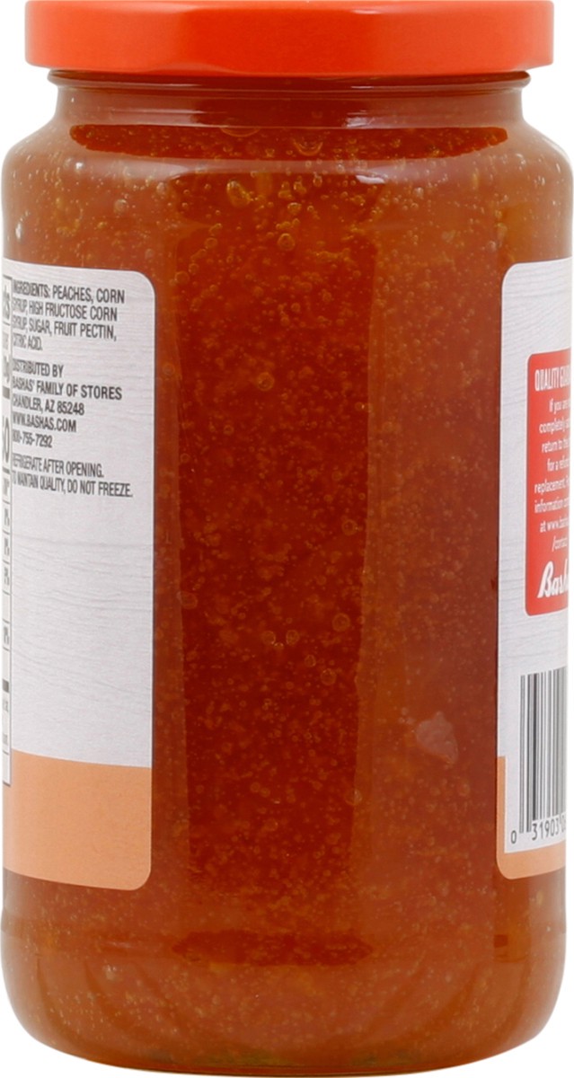 slide 2 of 13, Bashas Peach Preserves, 18 oz
