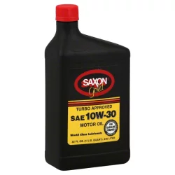 Saxon Gold Motor Oil, SAE 10-30