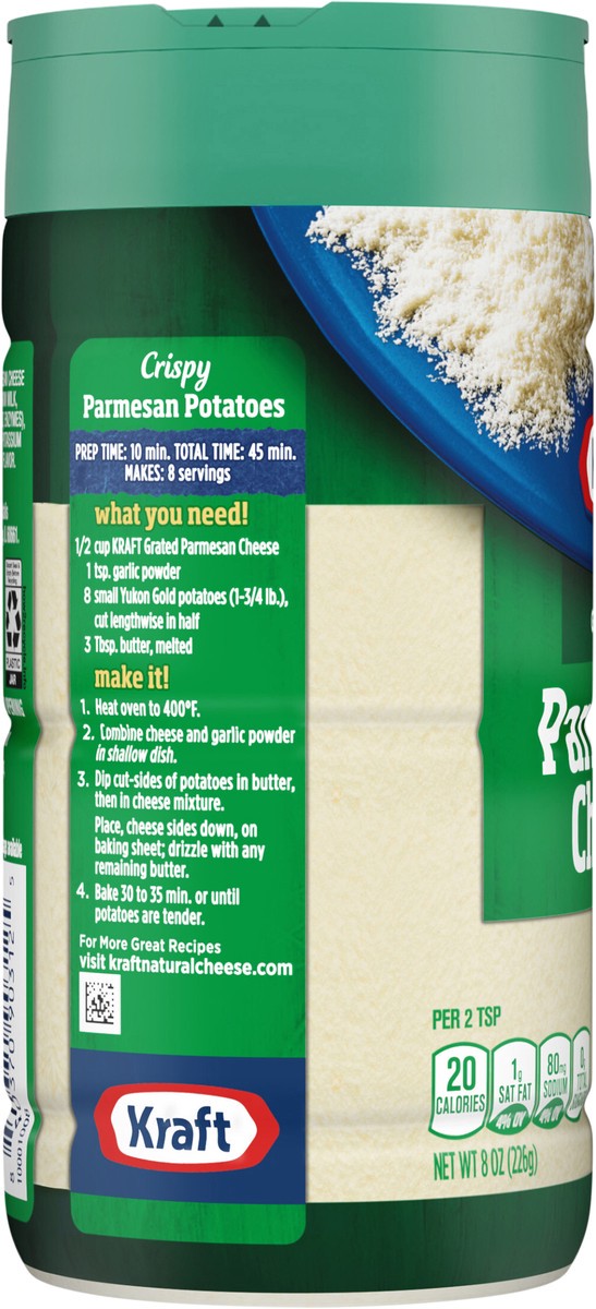 slide 14 of 14, Kraft Grated Parmesan Cheese 8 oz, 8 oz