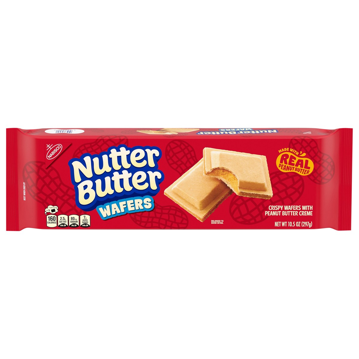slide 2 of 4, NUTTER BUTTER Peanut Butter Wafer Cookies, 10.5 oz, 10.5 oz