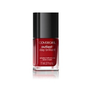 slide 1 of 3, Covergirl Outlast Ever Reddy Nail Gloss, 1 ct