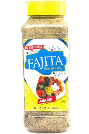 slide 1 of 1, Adams Fajita Seasoning 34 oz, 34 oz