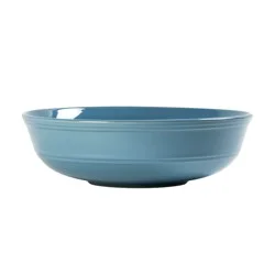 Dash Of That Grace Low Serve Bowl - Sky