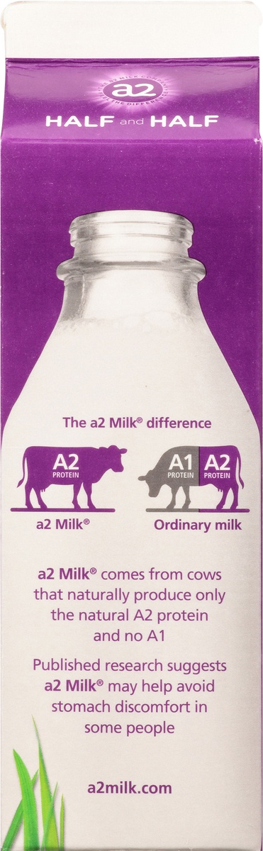 slide 10 of 11, A2 Milk Half & Half 32 Oz, 32 oz