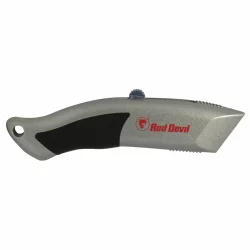 Red Devil Tuf-Kut Auto Load Utility Knife - Gray