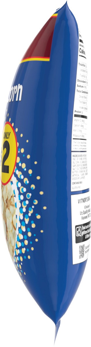 slide 12 of 12, Vitner's Vitner's White Cheddar Popcorn - 3.5 oz, 3.5 oz